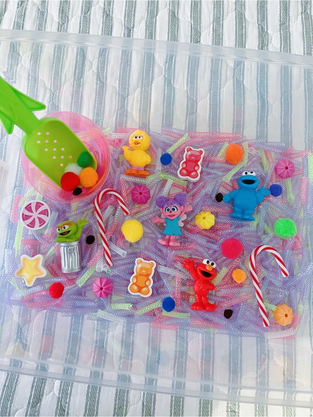 Elmo & Friends in Candy Land Sensory Kit - Kids Sesame Street Toys